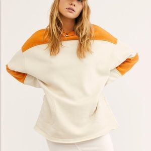 Free People sporty Pullover sweatshirt